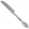 Disposable knife and disposable tableware and dinnerware Baroque 18 cm metallized
