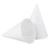 Disposable paper cone cups 135 ml disposable snow cones