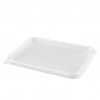 Lid for rectangular plastic containers 11 x 8 cm