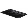 Tray rectangular 46x30 cm, PET, black