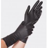 Nitrile gloves powder-free, size XL, black