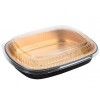 Dome lid for large Entree 2200 ml, clear, PET