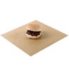 Wrapping paper for burgers brown kraft 36x36 cm in dispenser