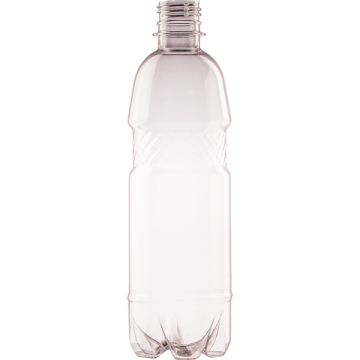 Plastmasas pudele 500 ml PET rPET